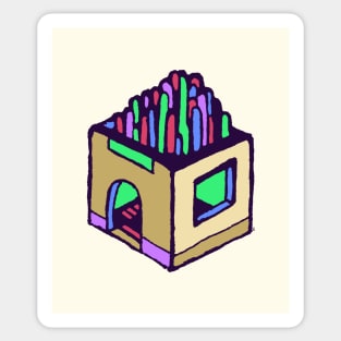 Garden Cube Sticker